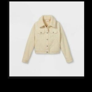 Girls Sherpa Jacket, size 6x